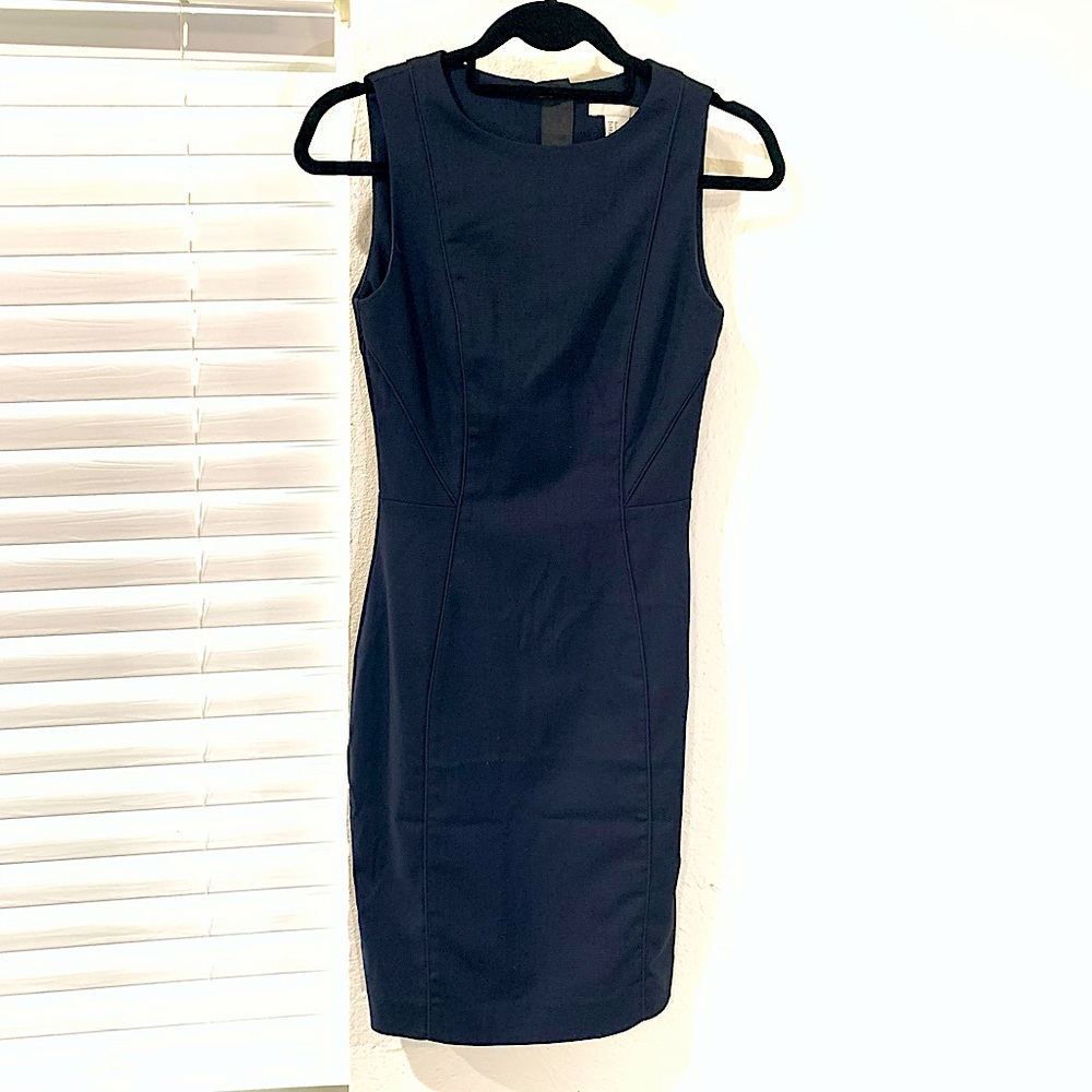 H&M Navy suit dress